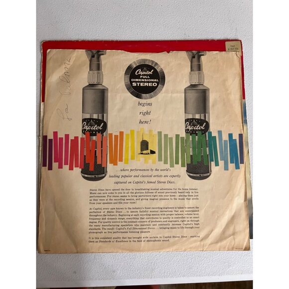 Jim Reeves Gentleman Jim Vinyl LP 1963 Country RCA Living Stereo LSP-2605 Pre-Ow - Picture 4 of 7